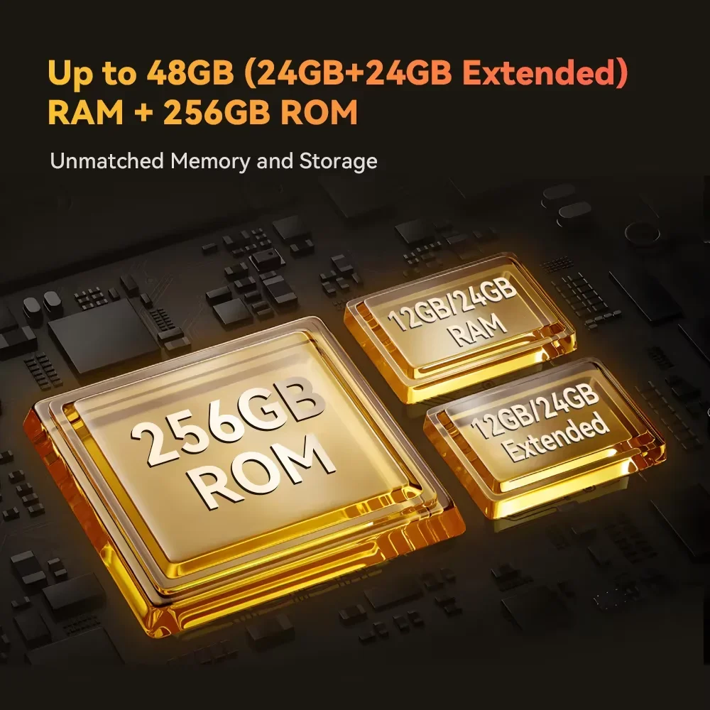 CUBOT KINGKONG X Pro، 5G، 24GB(12+12) 256GB، أبعاد الهاتف الذكي الصلب 8200، 4nm، 3.1 جيجا هرتز، 144 هرتز، شاشة 6.72 بوصة، 10200 مللي أمبير في الساعة