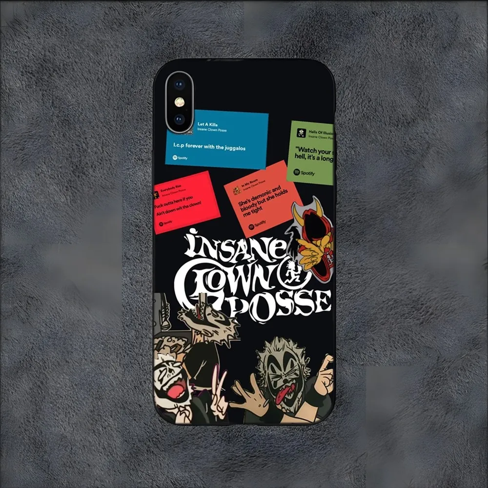 ICP Insane Clown Posse Phone Case For Samsung S24,S21,S22,S23,S30,Ultra,S20,S30,Plus,S21 Fe,10,9,5G Silicone Cover