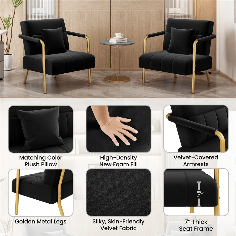 1 Silla de Acento Tapizada Mod - Home Office Cozy reseña y precio