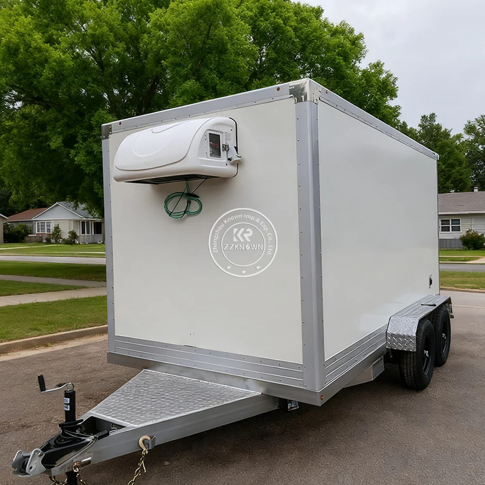 

Factory Direct Sales Small Refrigerated Container Trailer for Sale OEM Reefer Trailer Supplier Professional Mobile Refrigerator