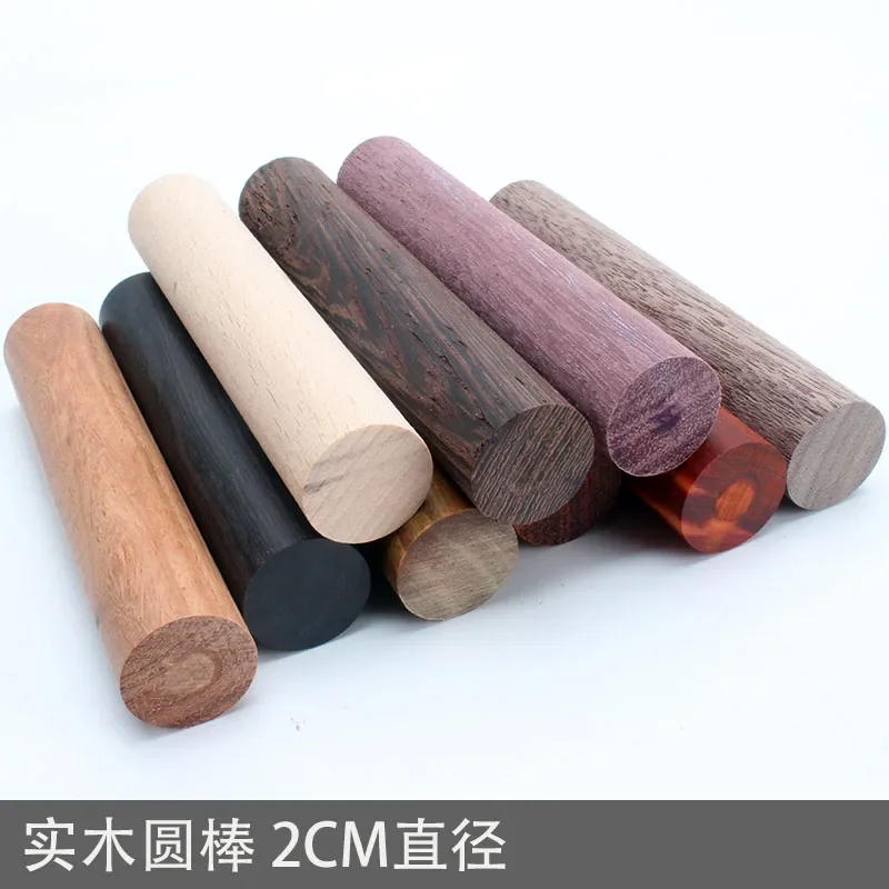 100*20mm Wood Dowel Pins wood lumber turning blanks pen making round stick Customized size Woodworking DIY Pieces