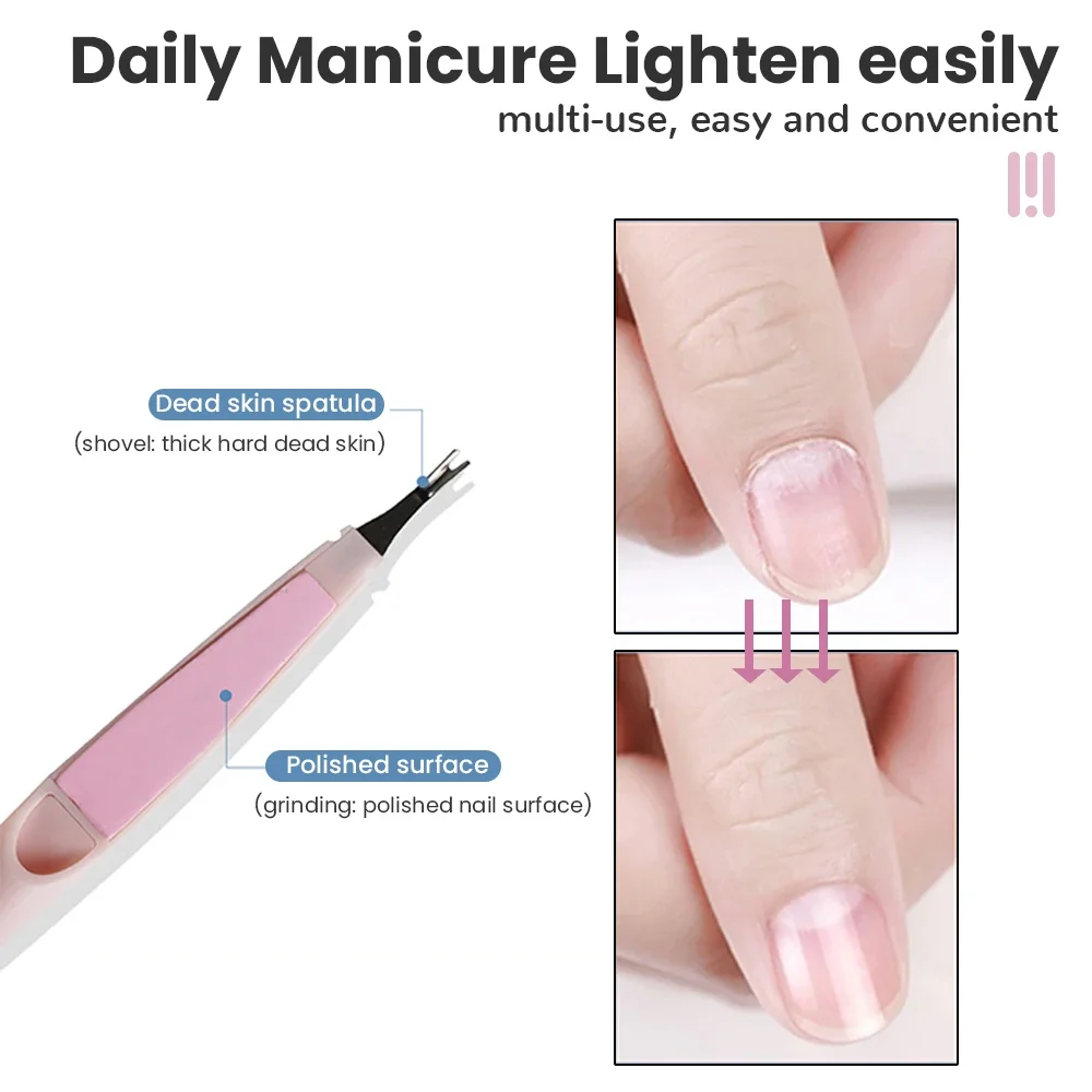 Multi-purpose prego arte broca caneta, Ponto broca caneta, Garfo de pele morta, Agulha de flor, Crochet Pen, Unha Acessórios e Ferramentas Kits