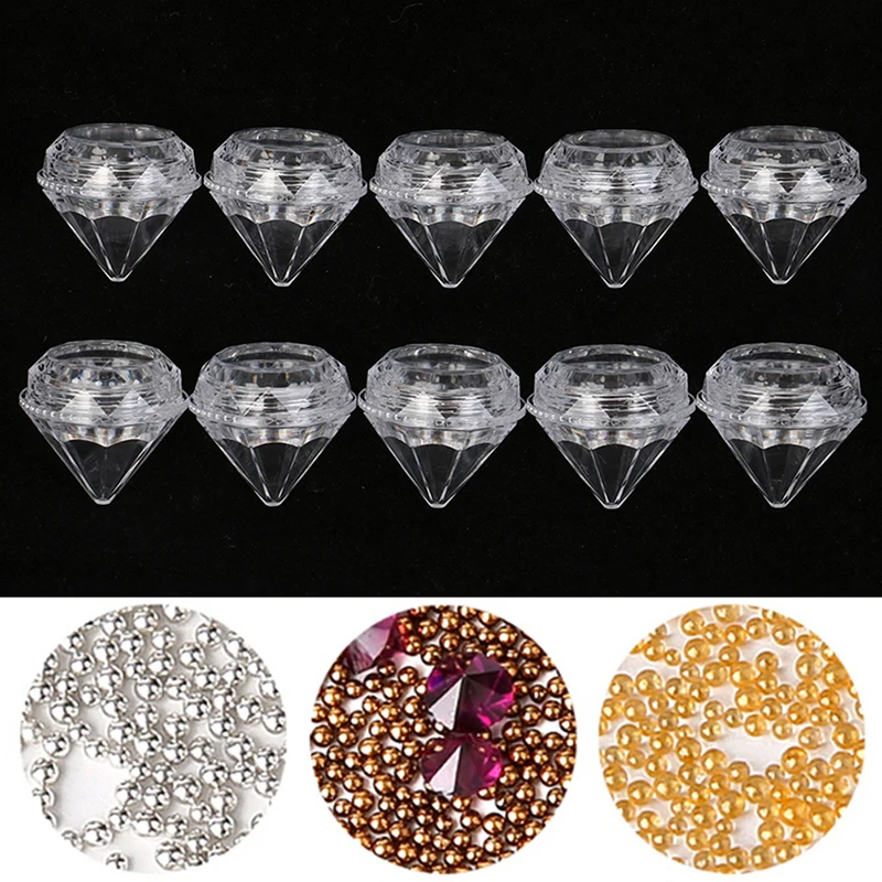 ชุดขวดครีมขนาดเล็ก 5 กรัม 10 ชิ้น/ชุด แบบเติมได้ สำหรับเครื่องสำอาง