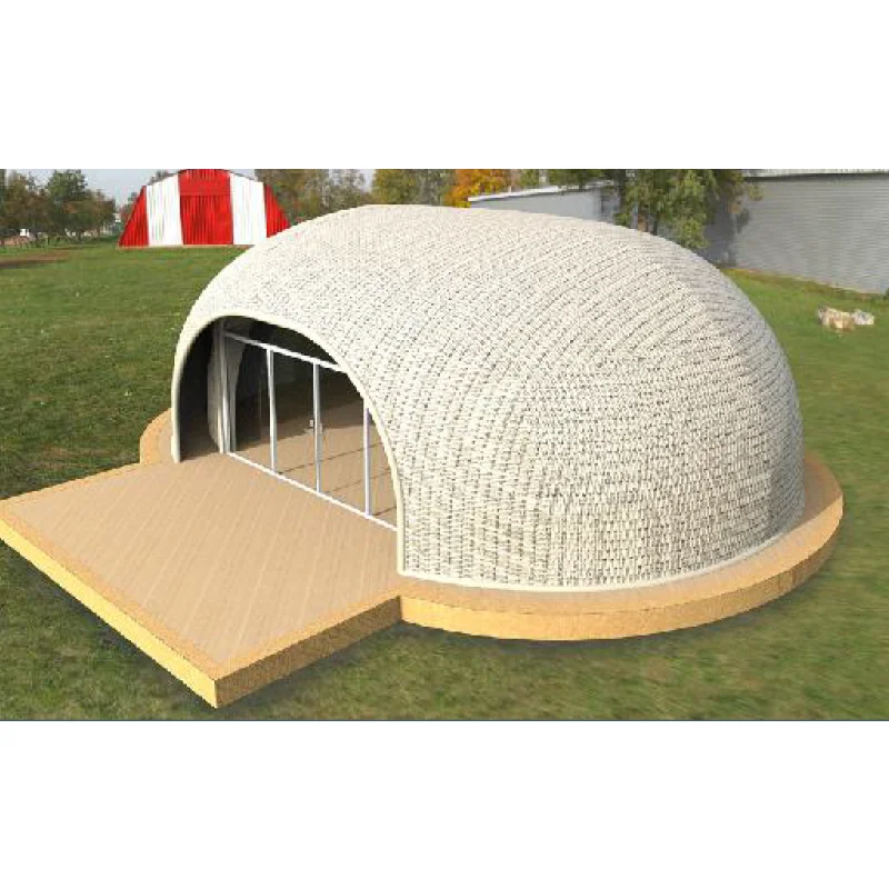 Graphene EPS Clear Dome House Fiber Glass Tree  Tent Geodesic   Polystyrene Prefabricated Home