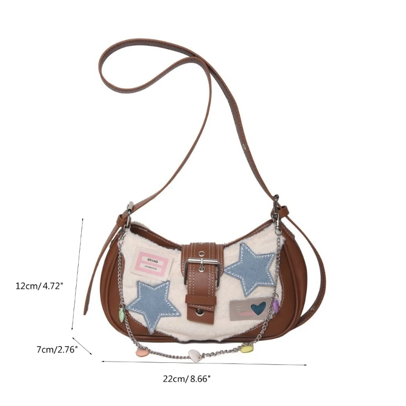 Fashionable Women's PU Leather Crossbody Bag Compact and Functional Handbag