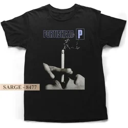 Glory Times Portishead Band Shirt Classic Black Unisex Cotton T-shirt Size S-5XL long or short sleeves