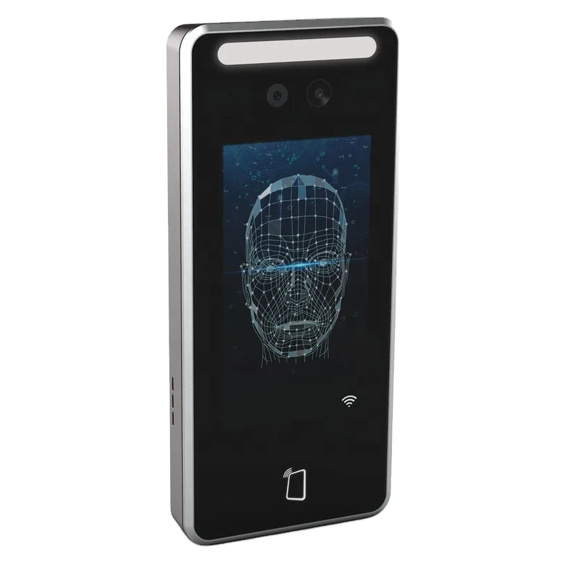 Sistem Kontrol Akses Biometrik 5-Inci dengan Pengenalan Wajah, Casing Logam, TCP/IP, SDK, Kustomisasi OEM