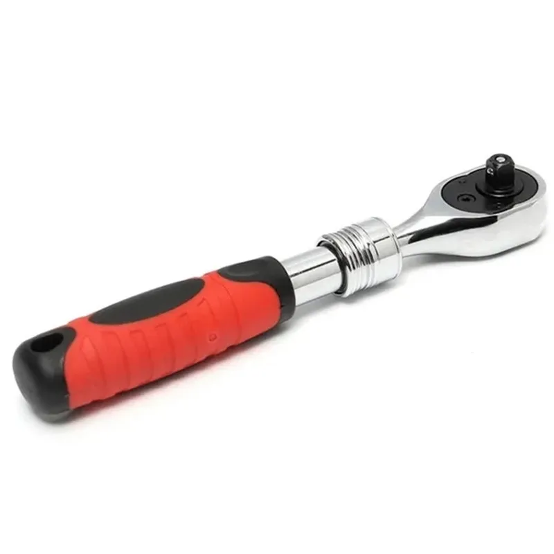 Multifunction 72-Tooth Adjustable Socket Ratchet Wrench 1/2\