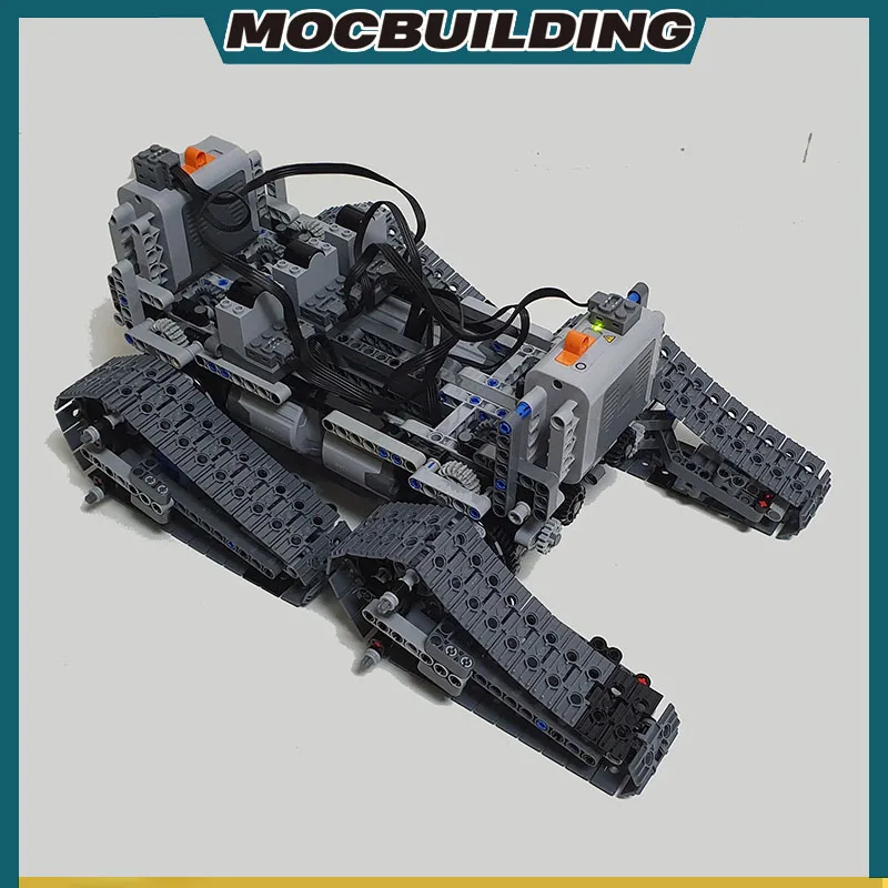 Moc Bausteine verfolgt Kletterer Fahrzeug v6 Technologie Auto DIY Offroad Ziegel Modell Sammlung Spielzeug Puzzle Weihnachts geschenk 1029pcs