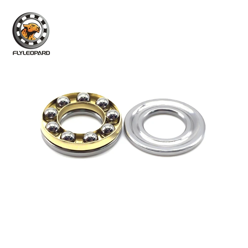 10PCS F5-12M Bearing 5*12*4 mm ABEC-7 Miniature F5 12 M Thrust Axial F5 12M Ball Bearings With Grooved Raceway