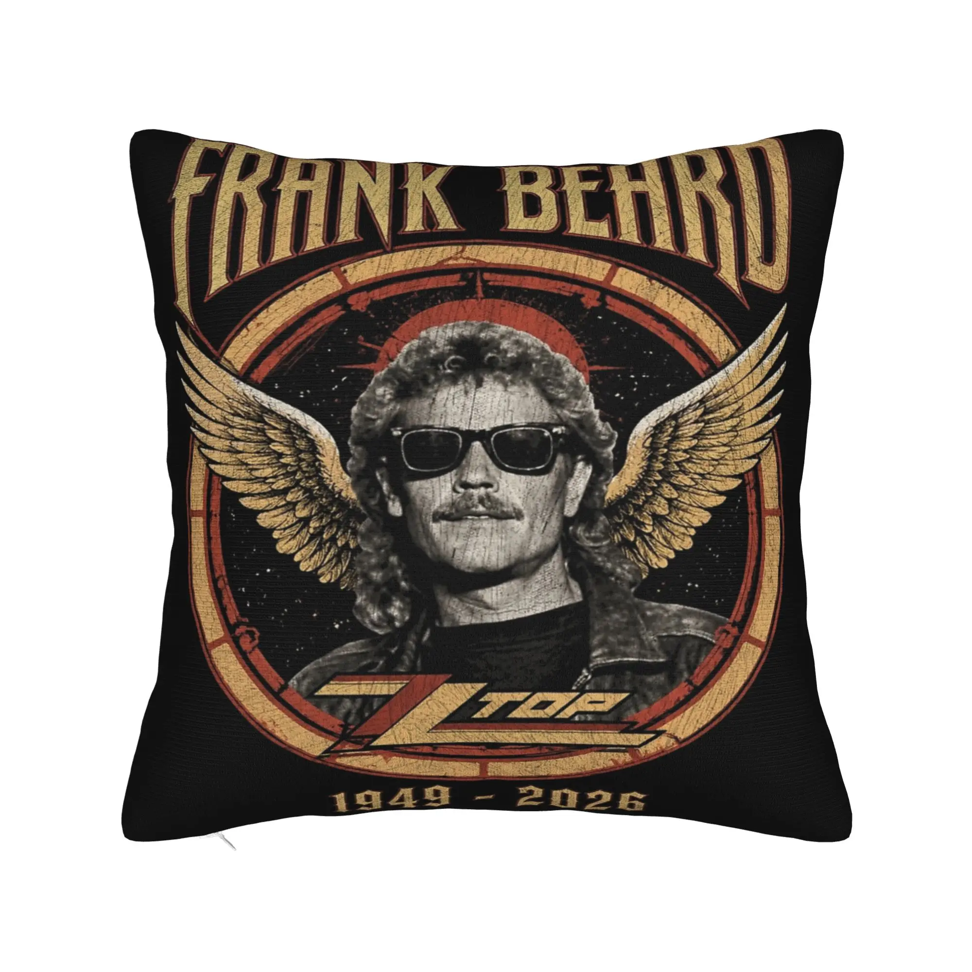 RIP Frank Beard Pillow Covers Merch Soft Cushion Cover Decoration  Pillow Case Cover Home Multi Size
