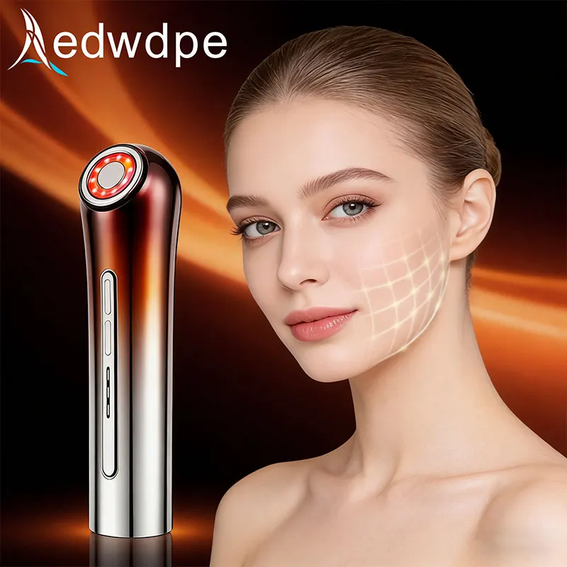 Rechargeable Portable Photon Facial Toning Device Red Light Technology for Lifting Firming Ideal Mother's Day Gift for Women