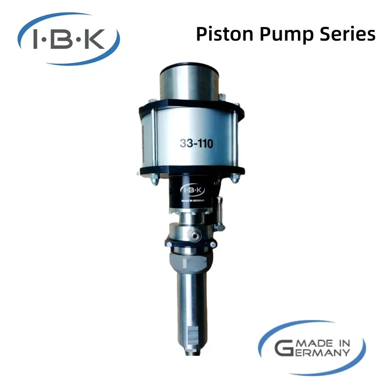 Germany IBK 33-110 Piston Pump 30-35 Stainless Steel High Pressure Pump Furniture Industrial Spraying Equipment Pneumatic Tools