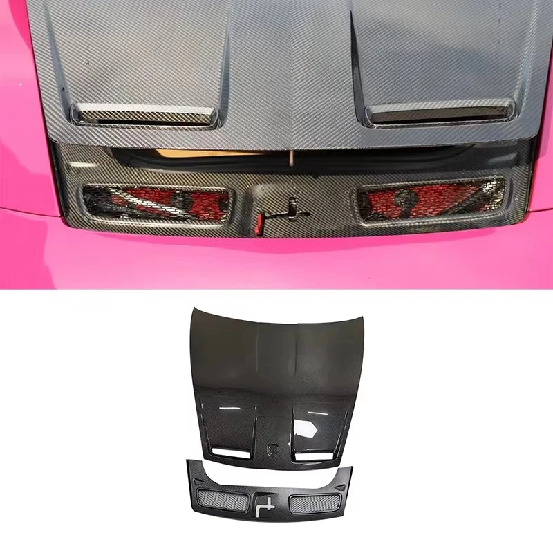 High Quality Dry Carbon Fiber Front Bumper Hood for Porsche 911 992 GTS Style Engine Hood Bonnet Cover Perfect Fitment