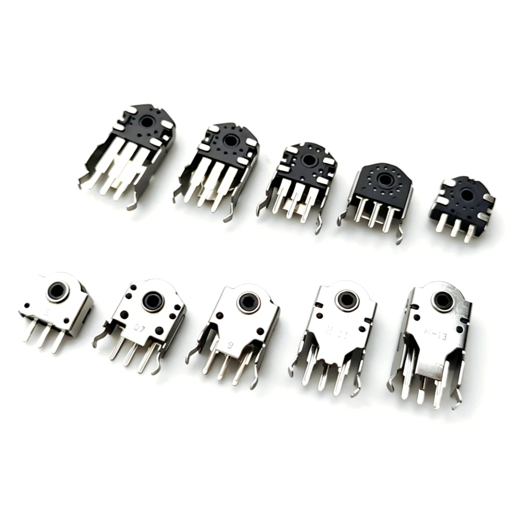 10Pcs Mouse Encoder 5MM 7MM 9MM 11MM 13MM Wheel Decoder Scroll Roller Switch Connector Repair Parts for Gaming Mouse