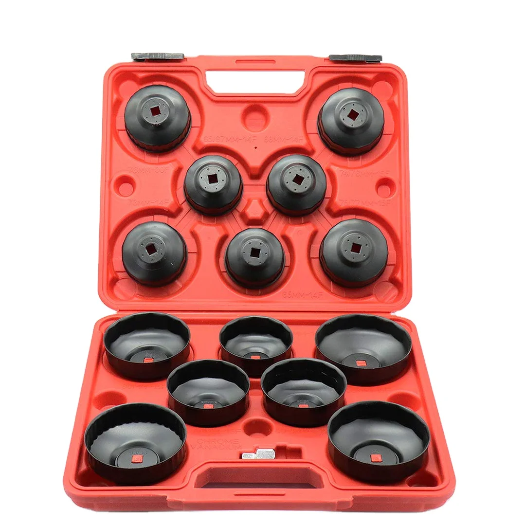 

Универсальный ключ для масляного фильтра YIZHE, набор торцевых инструментов (14 шт./компл.), ключ для масляного фильтра