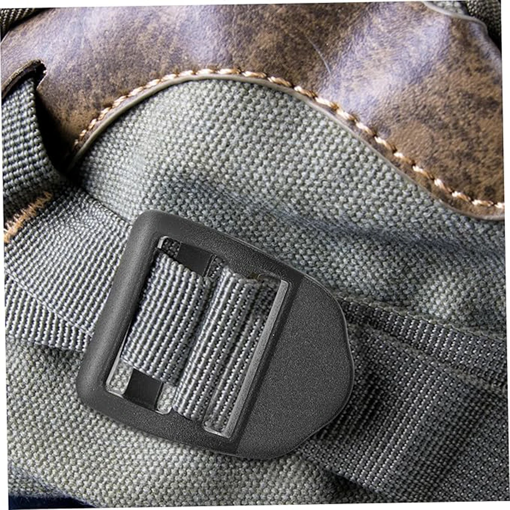 1pcs/pack Ladder Lock Slider Plastic Buckles Belt buckle Backpack Straps Webbin 20mm 26mm 31mm 38mm Black