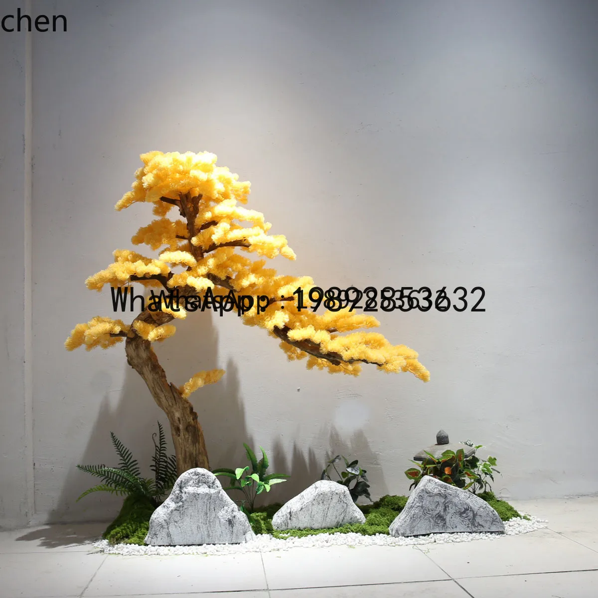 Artificial Welcoming Pine Large Artificial Tree Pine Tree Cycadus Artificial Tree Hotel