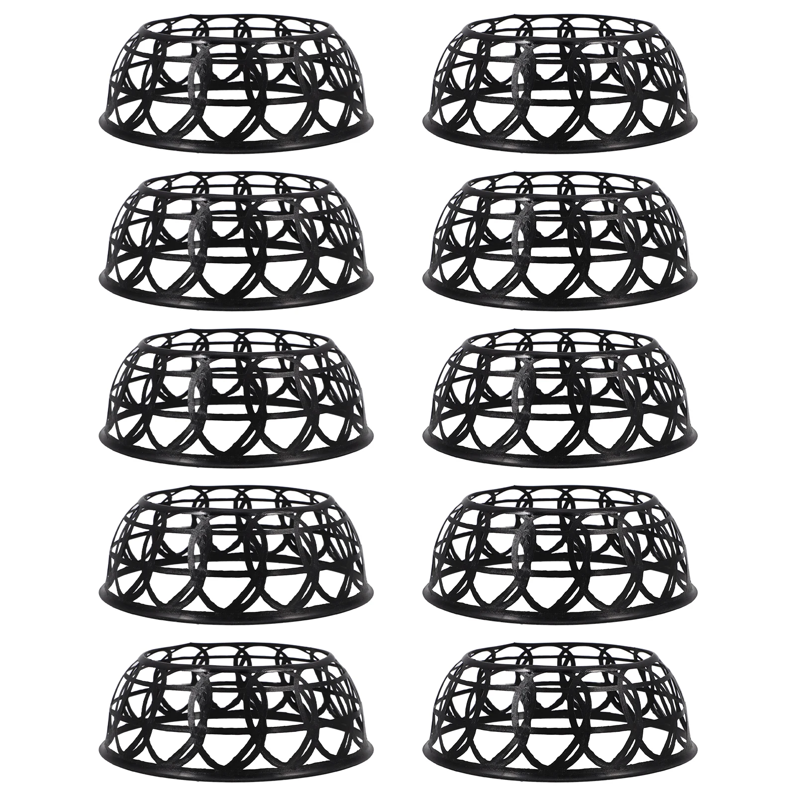 

10 Plastic Safety Inner Rings Inserts Hard Hat Liners Baseball Cap Holders Easy Install Remove