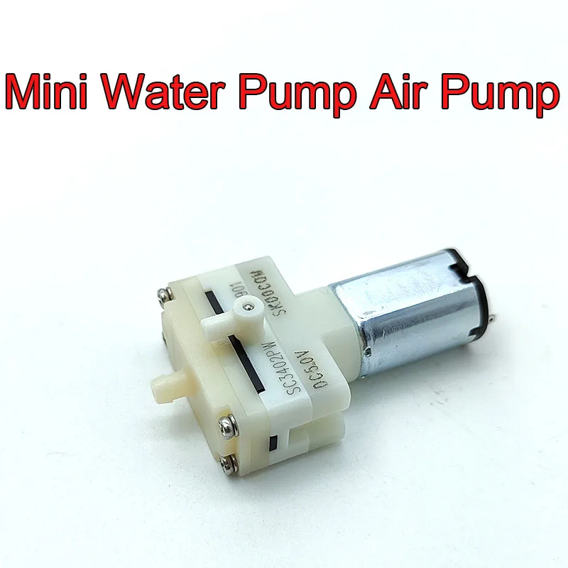 

DC 5V Mini Vacuum Pump SKOOCOM SC3402PW Micro 031 Motor Diaphragm Air Oxygen Pump Negative Pressure Suction Pump