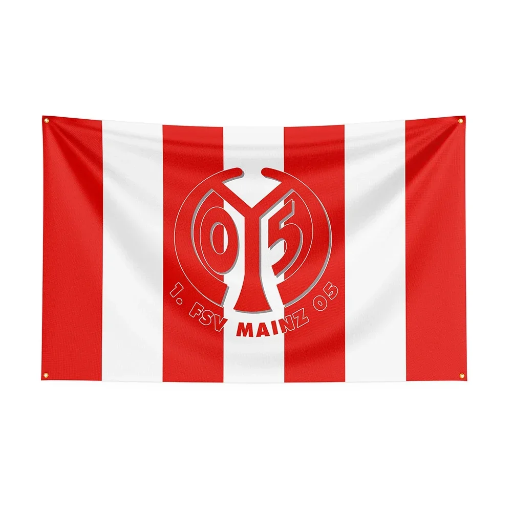 3x5 mainz 05 Flagge Polyester gedruckt Rennsport Banner für Dekor ft Flagge Dekor, Flagge Dekoration Banner Flagge Banner