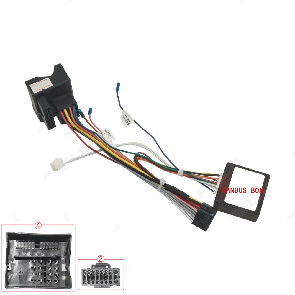 Canbus decoder 16 Pin Wiring Harness Adapter Connecter Cable for Bmw E53 X5 E395 2001-2005