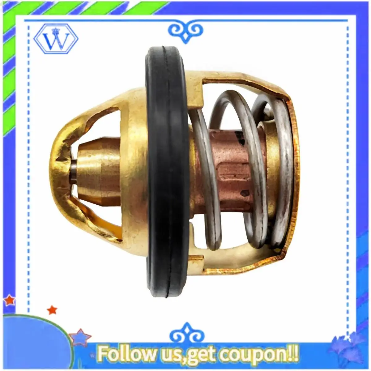 M46K-1 Piece 3084940 3090049 Engine Coolant Thermostat For Polaris For SPORTSMAN 500 96-13 Ranger Ranger Magnum ATV