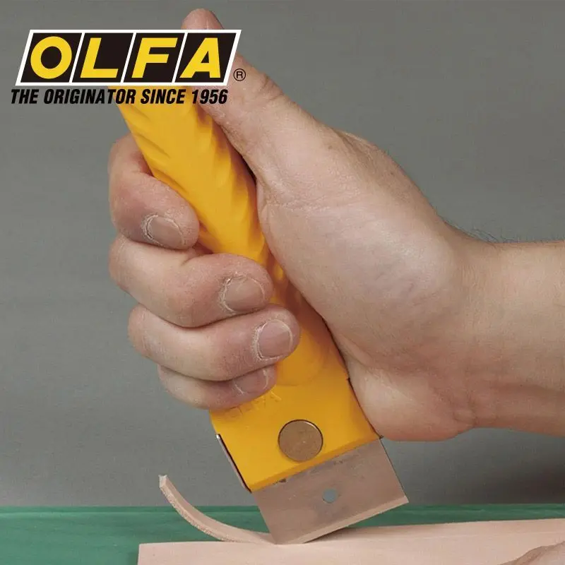 

Сменное лезвие OLFA BTC-1 для ножа, для резки кожи, для художественной резьбы по коже, XB56, шпатель для резки кожи, импорт из Японии