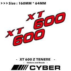 XT600 For Yamaha XT 600 Z TENERE 160mm*64mm Fairing Shell Sticker Decal  Motorcycle Sticker