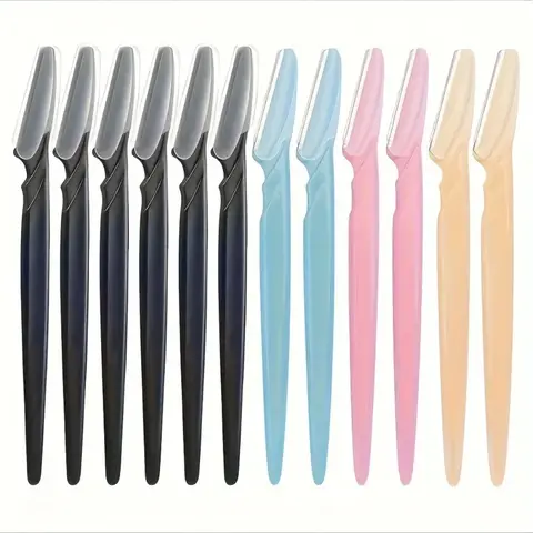 Multi-Purpose Eyebrow Shaver Set Gentle Facial Hair Trimmer Easy Grooming and Shaping Kit Beauty