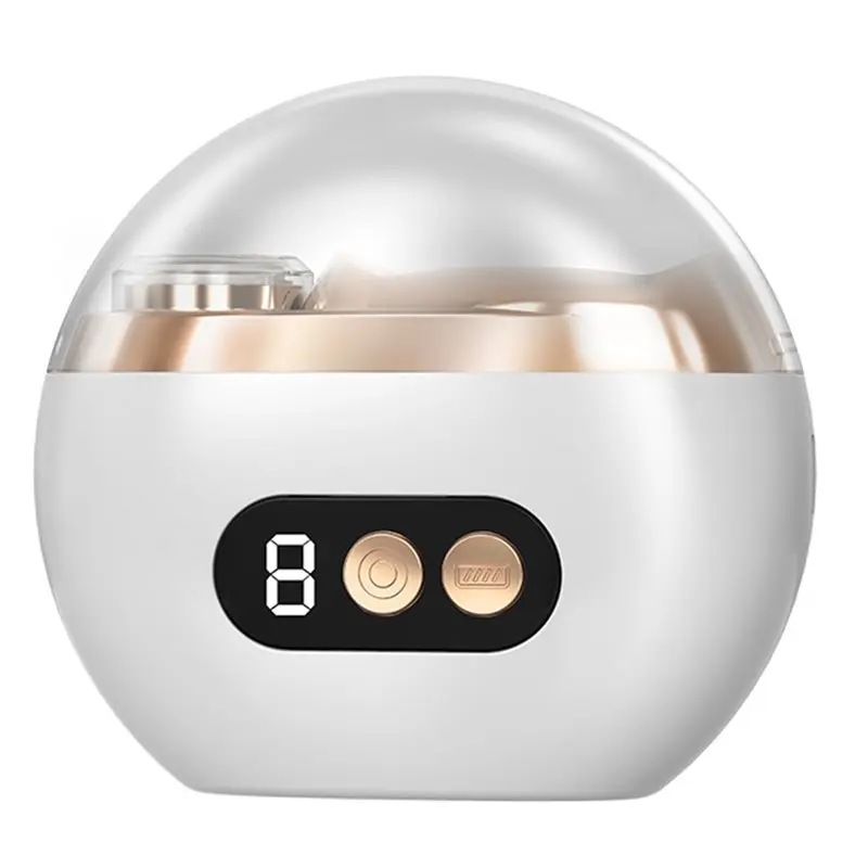 【ABODE】ライト付き電動ネイルトリマー、挟み込み防止ネイルクリッパー、自動ベビー・大人用ネイルポリッシャー、爪切り