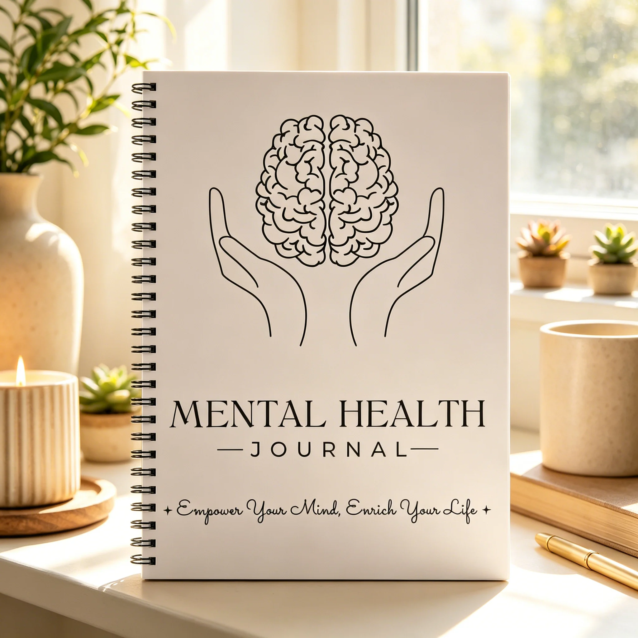 Mental Health Journal Bundle S - Health Wellness Planner ulasan dan harga