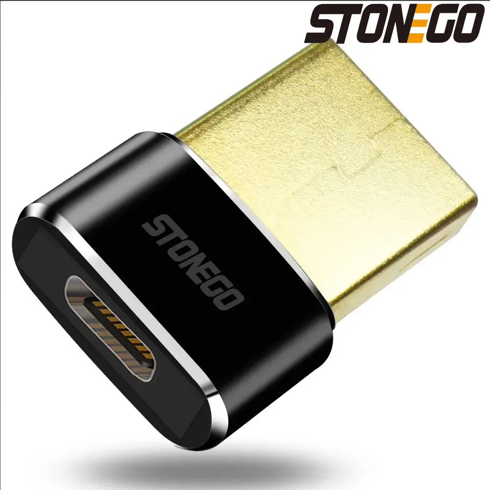 STONEGO USB OTG Male To Type C Female Adapter Converter, Type-C Cable Adapter for USB-C Data Charger