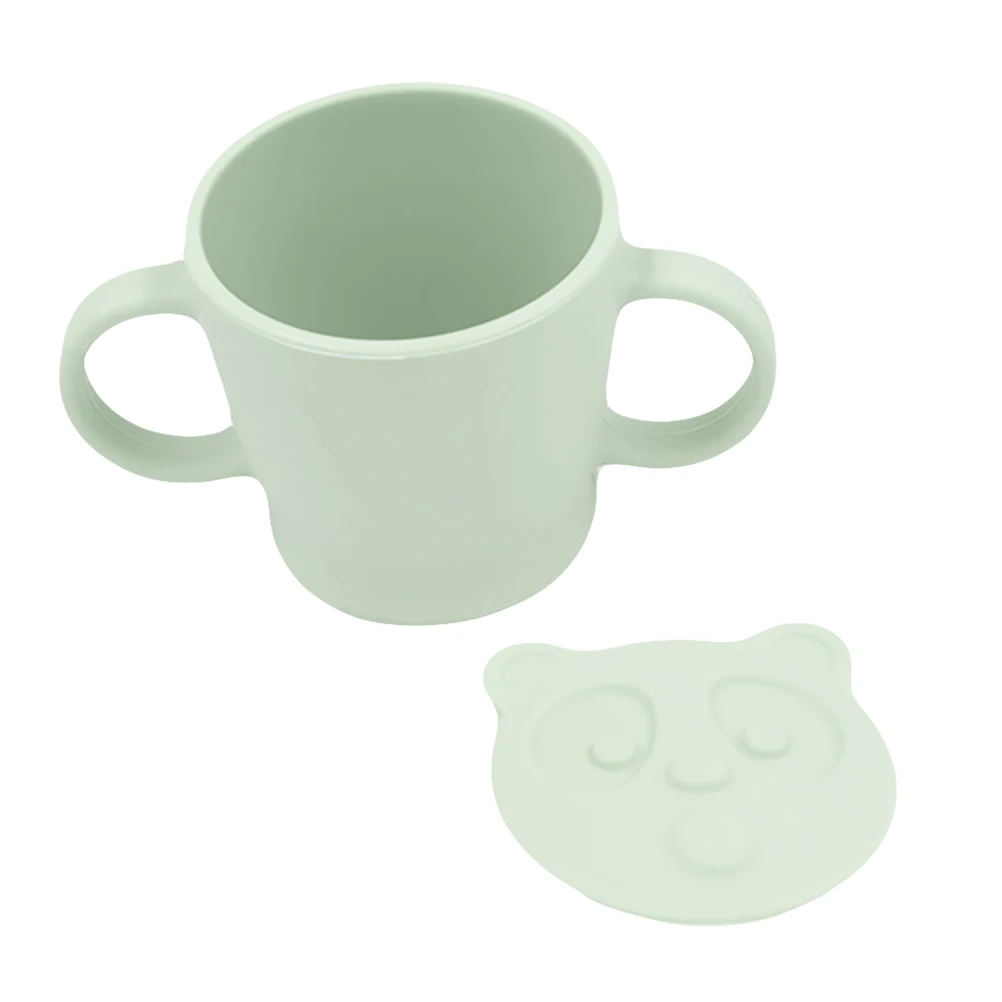 

1pc Silicone Training Cup for Babies Anti-fall Toddler Water Cup with Handle Safe Food Grade Durable Design Easy to Hold Baby