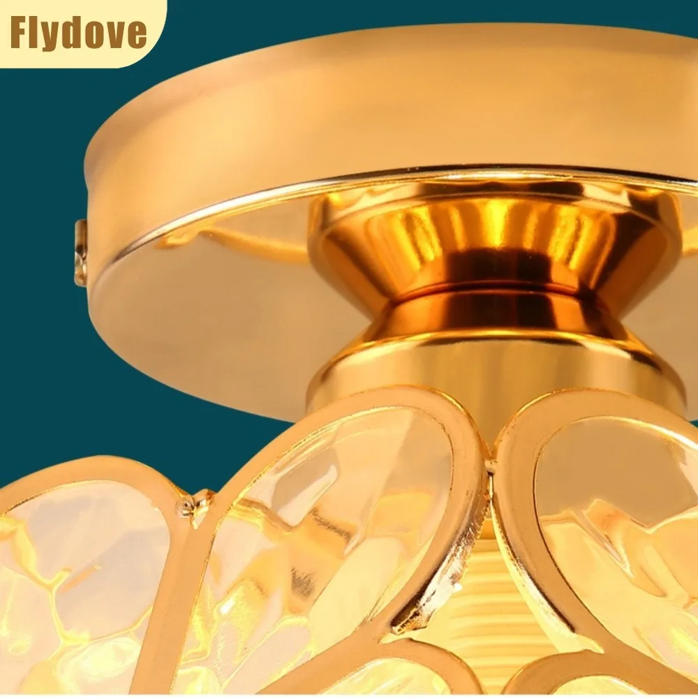 Mini Led Ceiling Light Round Chandelier 110V 220V Indoor Lighting For Kitchen Bedroom Living Room Bathroom Fixture Decor