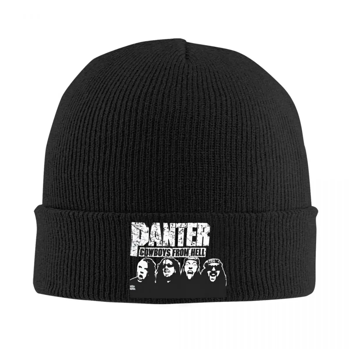 Pantera Cowboys From Hell Rock Band Beanie Hats American Heavy Metal Band Skullies Beanies Thermal Men Women Caps Bonnet Hats