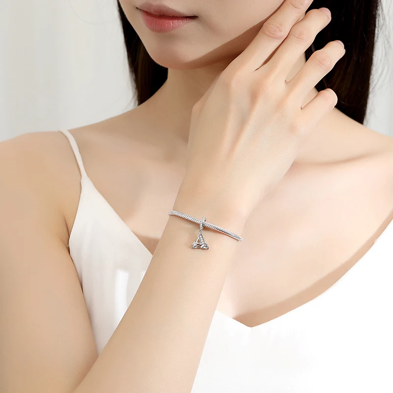 2025 New Original 925 Sterling Silver Charms Star 26 Letters Pendant Beads Fit Brand Bracelets Necklaces For Women DIY Jewelry