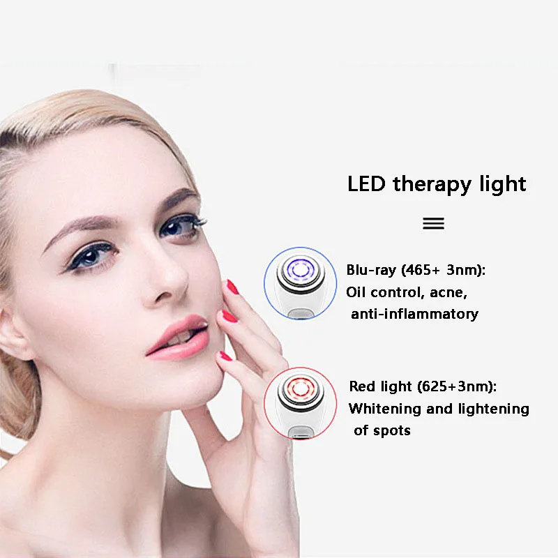 Ultrasound RF Beauty Instrument Micro Current Enhances Skin Firming Beauty Photon Rejuvenation Skin Care Tools