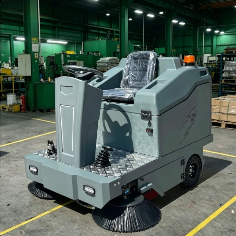 Sweeper Machines for Roads Portable Electric Dust Cleaning Machine Street Sweeper Robot Industrial Street Floor Sweeper