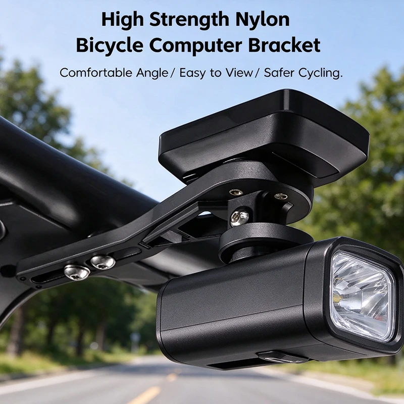 OFFBONDAGE Bicycle Computer Holder For Garmin Bryton Wahoo Speedometer Bike Light Bracket Lightweight Mount MTB Road Accessories