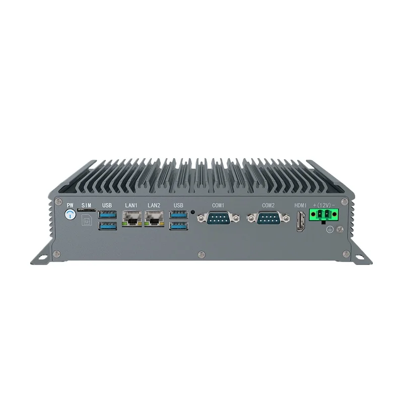 I7 9-36V Wide Voltage LAN Wifi 4g Windows Win 11 Edge Computing Computer I5 Computer Mini Box Fanless Industrial Mini Computer