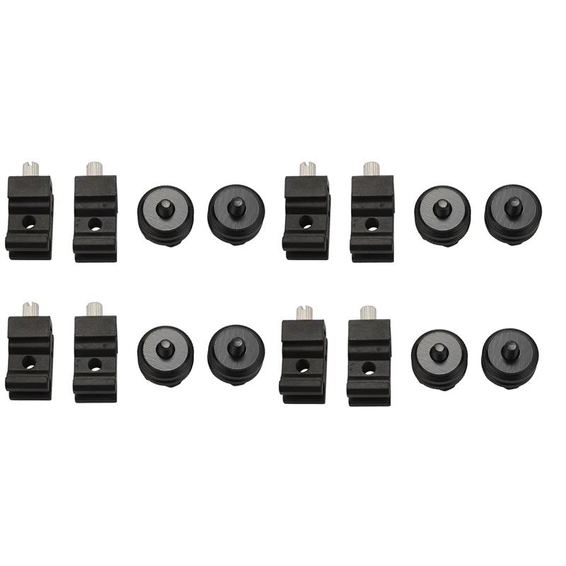 

2025 New-16 Pack Camera Combo Pack Hot Shoe Mount Adapter Cold Shoe Mount Adapter 1/4 Inch Hot Shoe Flash Shoe Mount