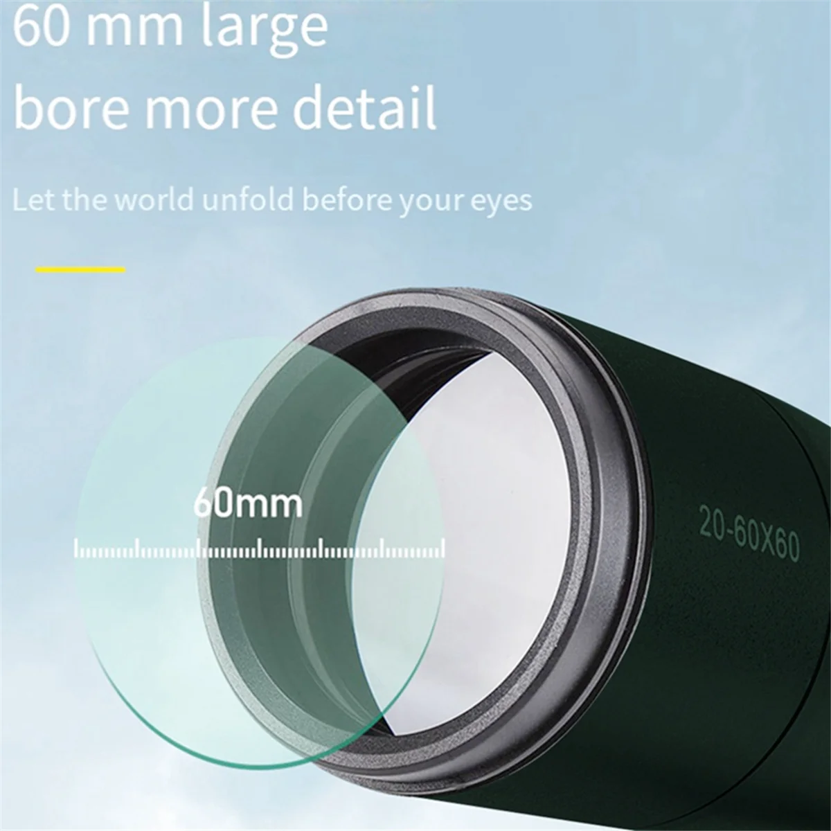 A04I Monocular Zoom Telescope Bak4 Prism Waterproof and Anti-Fog Camping Bird Watching Landscape Mobile Phone Telescope