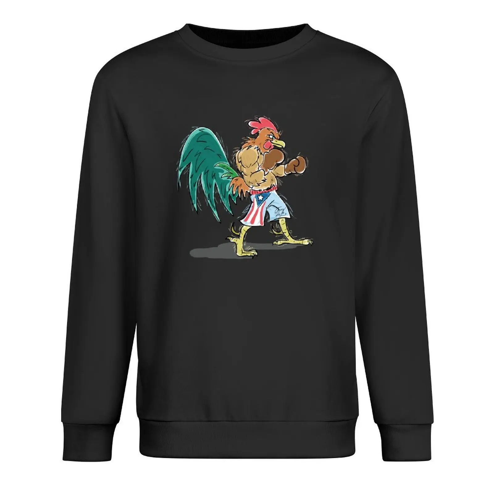 

Puerto Rican Boxing Rooster Pullover men's autumn clothes korean autumn clothes men's clothing tracksuit men men's sweatshirts