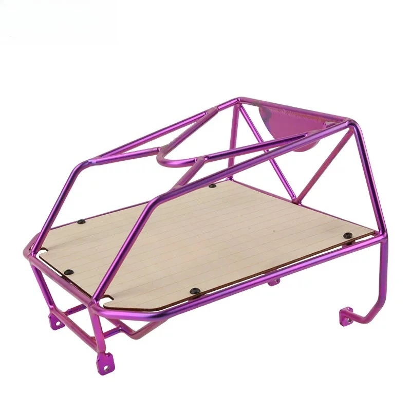D1RC SCX10 RC Crawler Crawl Box Frame 1/10 Toy Car Titanium Alloy Simulation Crawl Box Upgrade and Modification Parts