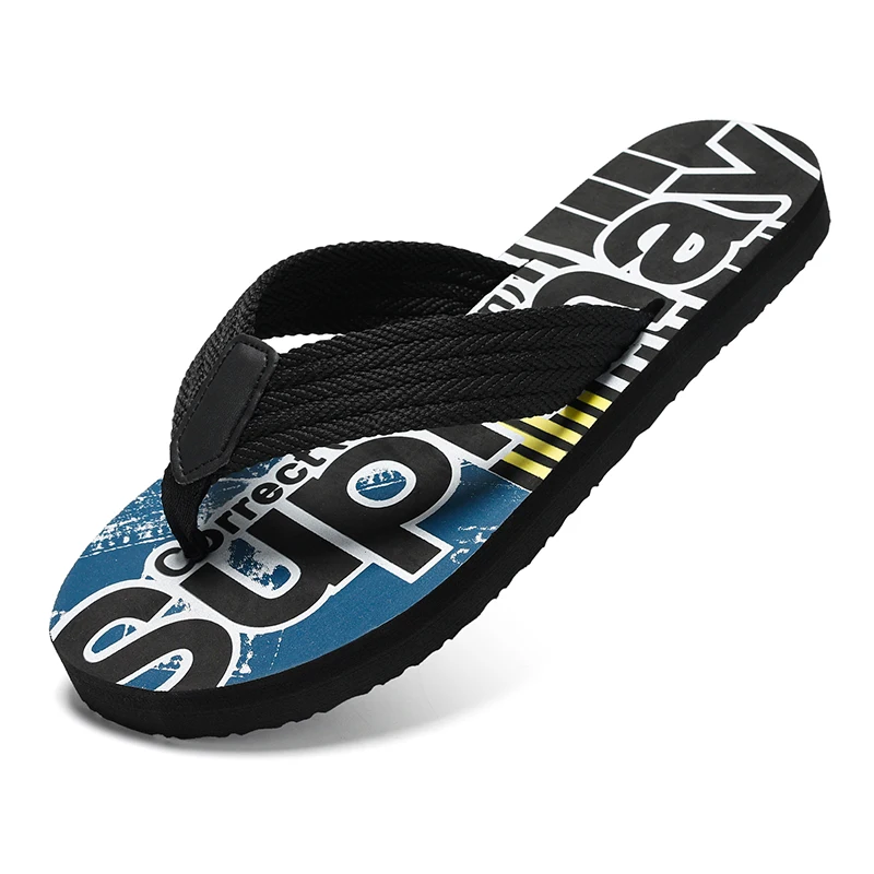 

Men Beach Flip Flops 2024 Summer Outdoor Walking Pool Sea Sandals Fashion Shower Slippers House Shoes