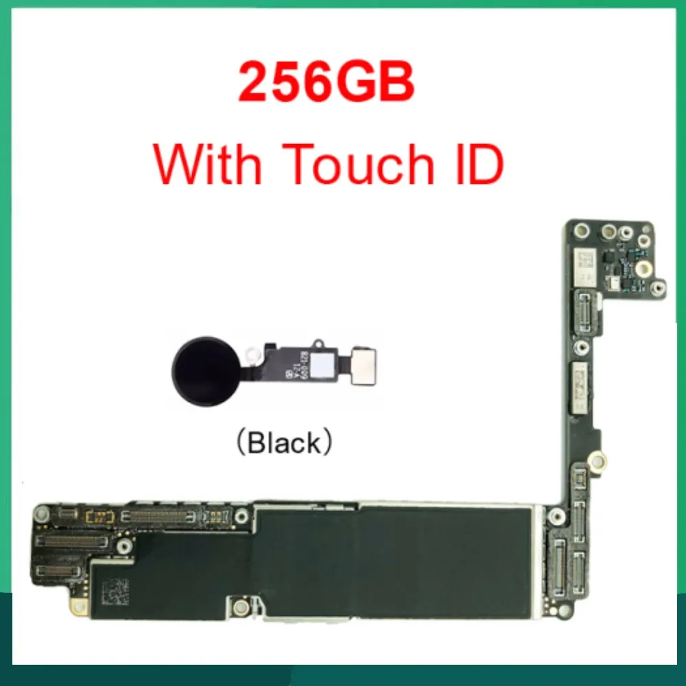 Original Motherboards For Iphone 8 Plus Motherboard Board For IPhone 8Plus with/NO Touch ID Logic Board Mainboard Free ICloud