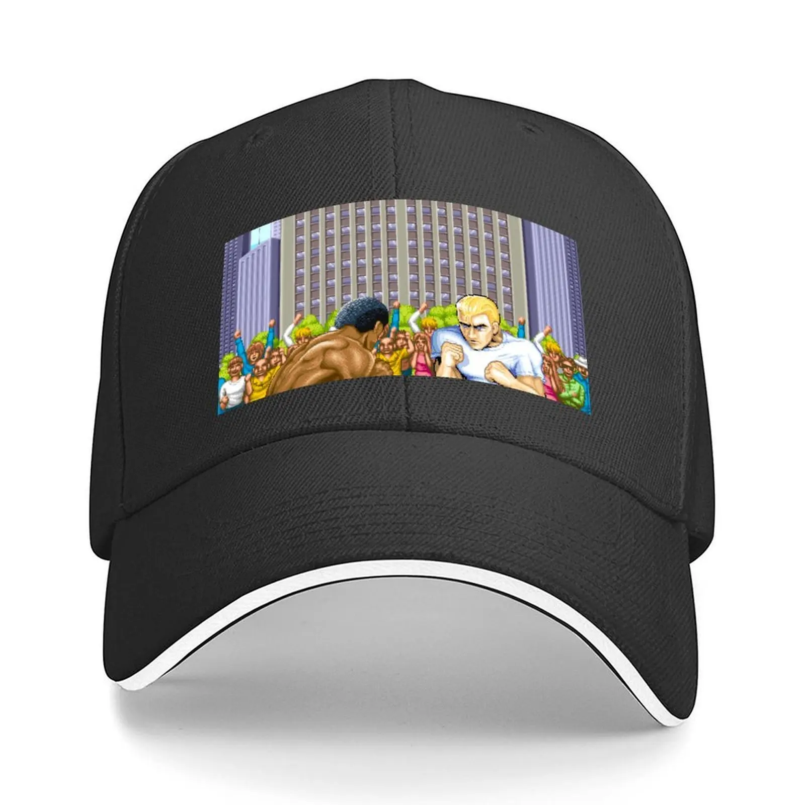 

Street Fight with a View Baseball Cap Vintage Beach Outing Bobble Hat Luxury Man Hat For Women Men's