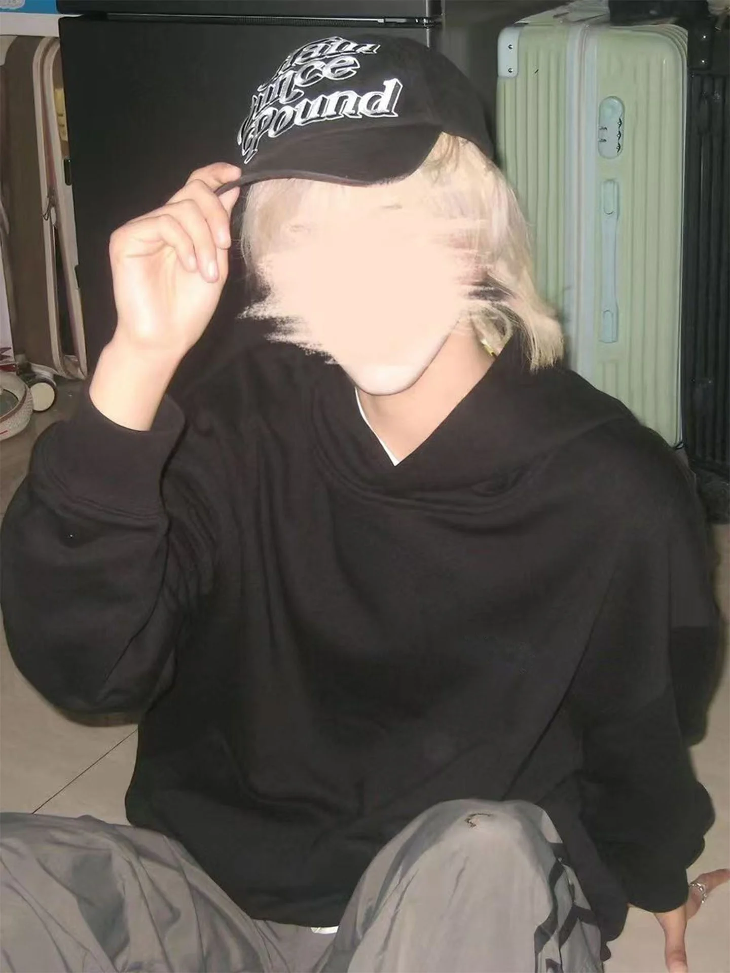 Sweat à capuche avec lettres imprimées rétro américaines pour femme, ample, paresseux, surdimensionné, haut Jaet, Teana Snow, nouvelle collection automne hiver