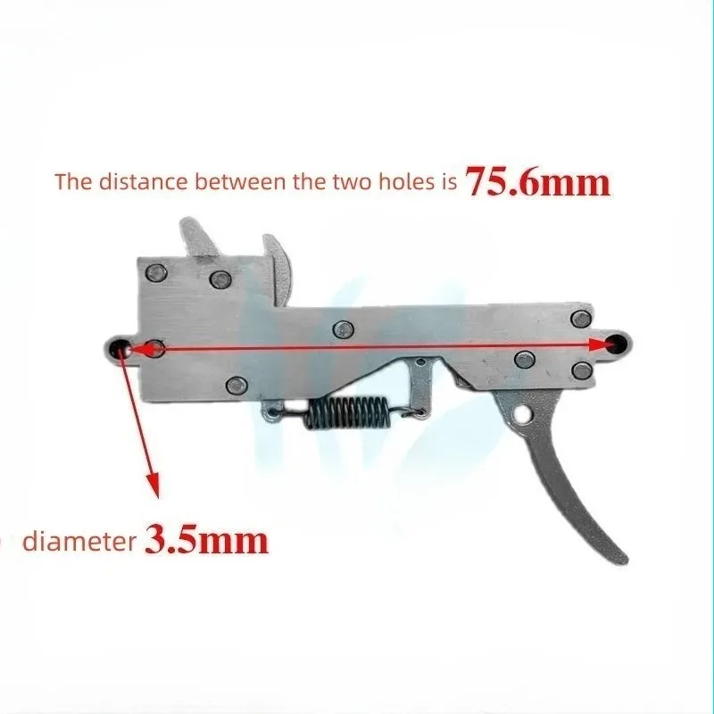 DIY Accessories Stainless Steel Mechanical Lock Release Device Modified Semi-Automatic Manual